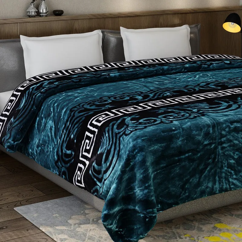 Monte Carlo Turquoise Oasis Blanket - 757 GSM media 4