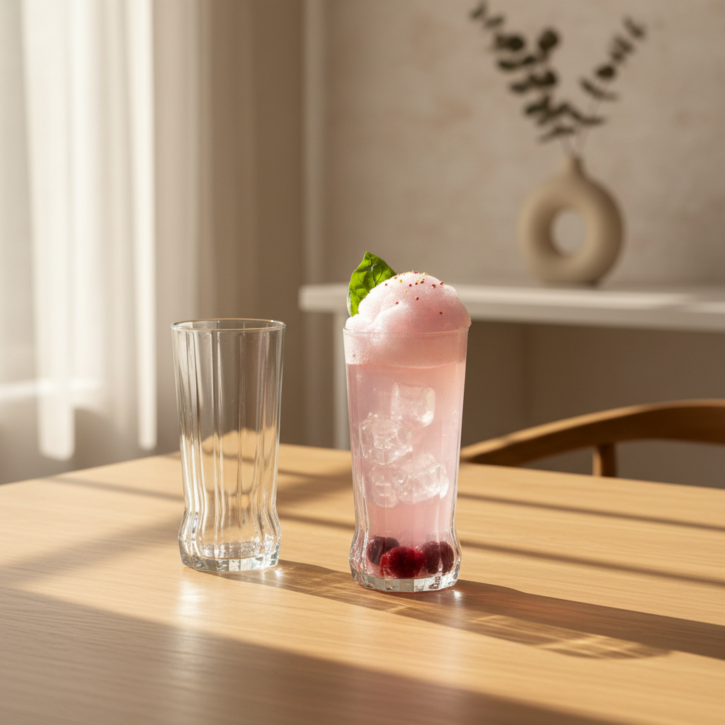 Mozzira Glass Tumbler (285 ML) - Set Of Six
