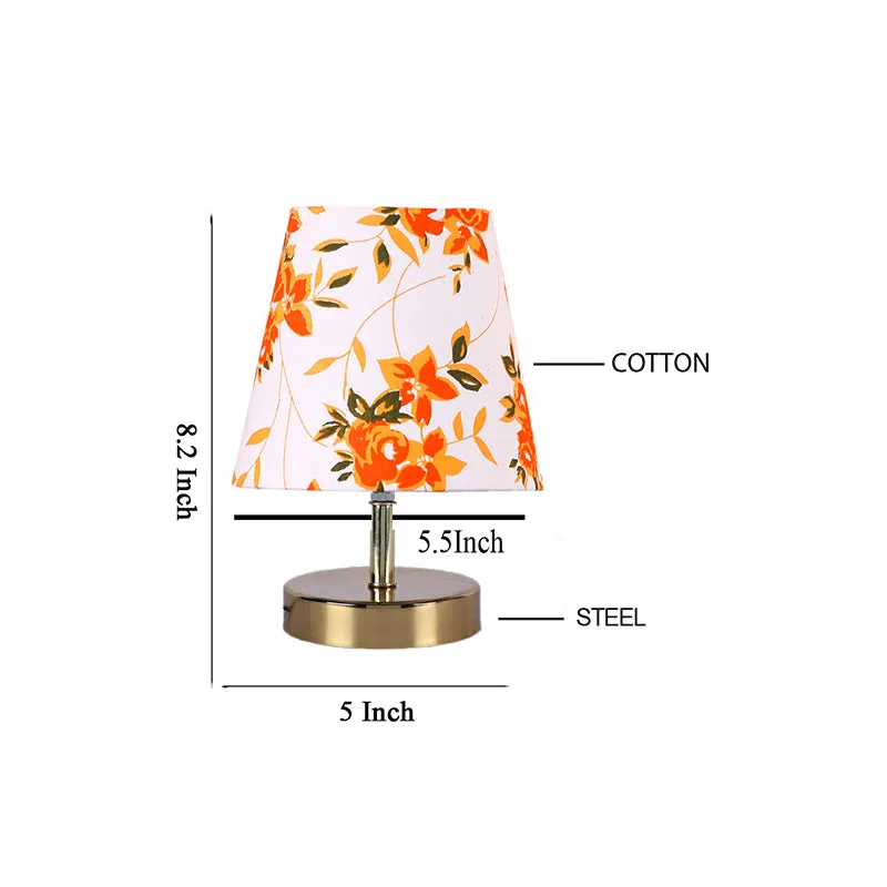 Alba Ibis Flora Fabric Table Lamp - Multicolor media 5