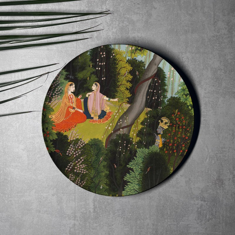 Pastoral Harmony Wall Plates - Set Of Five media 9
