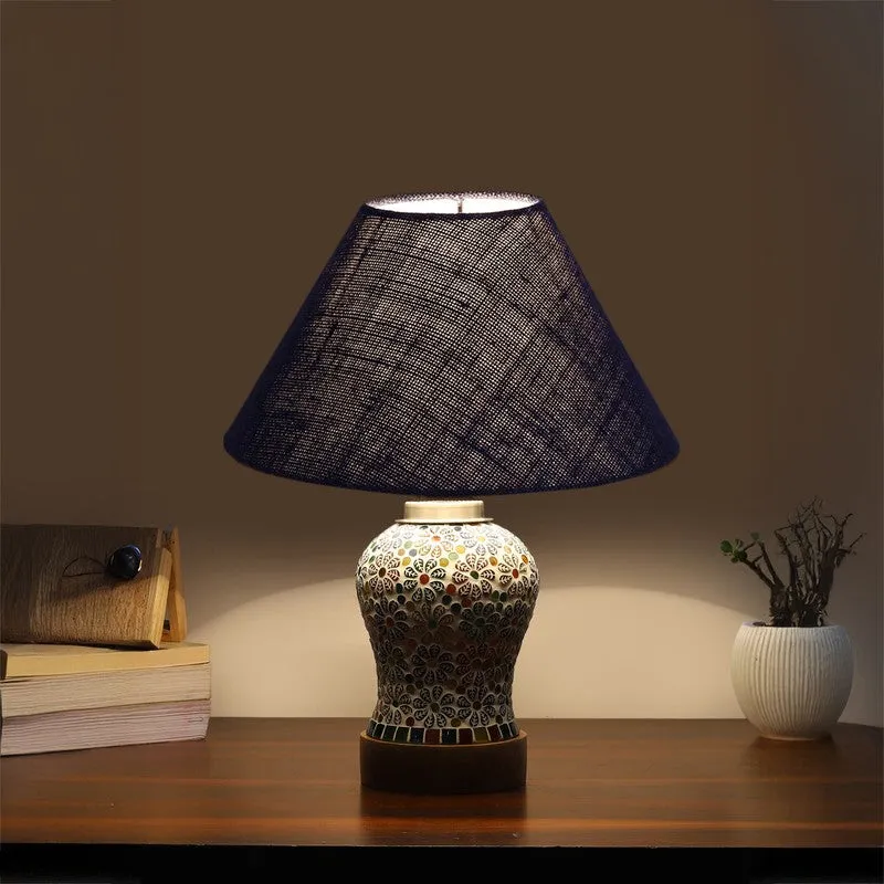 Sileon Wooden Table Lamp - Multicolor media 1
