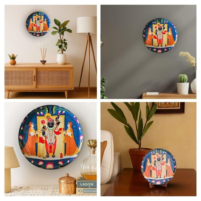 Srinathji Metal Wall Plate media 6