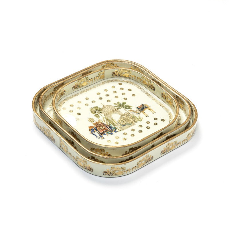 Timberline Rectangle MDF Serving Tray - Set Of Three media 4