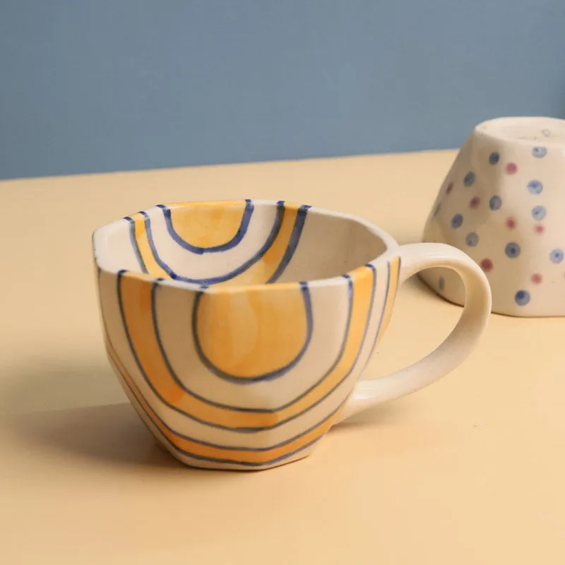 Mangira Ceramic Tea Cup (200 mL Each) - Set of Two media 4