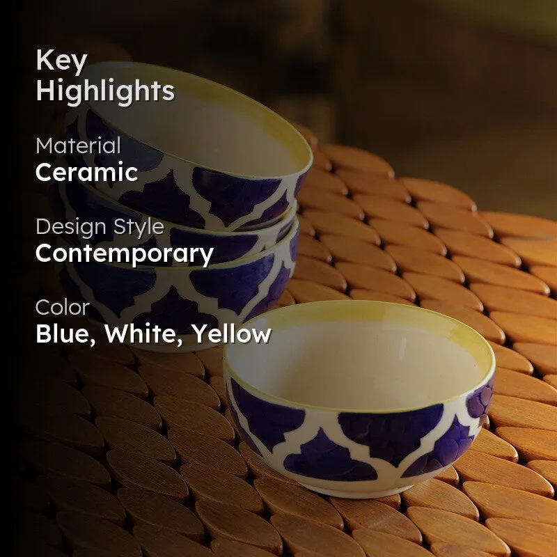 Moroccan Dream Serving Bowl (180 ML) - Set Of Four media 2