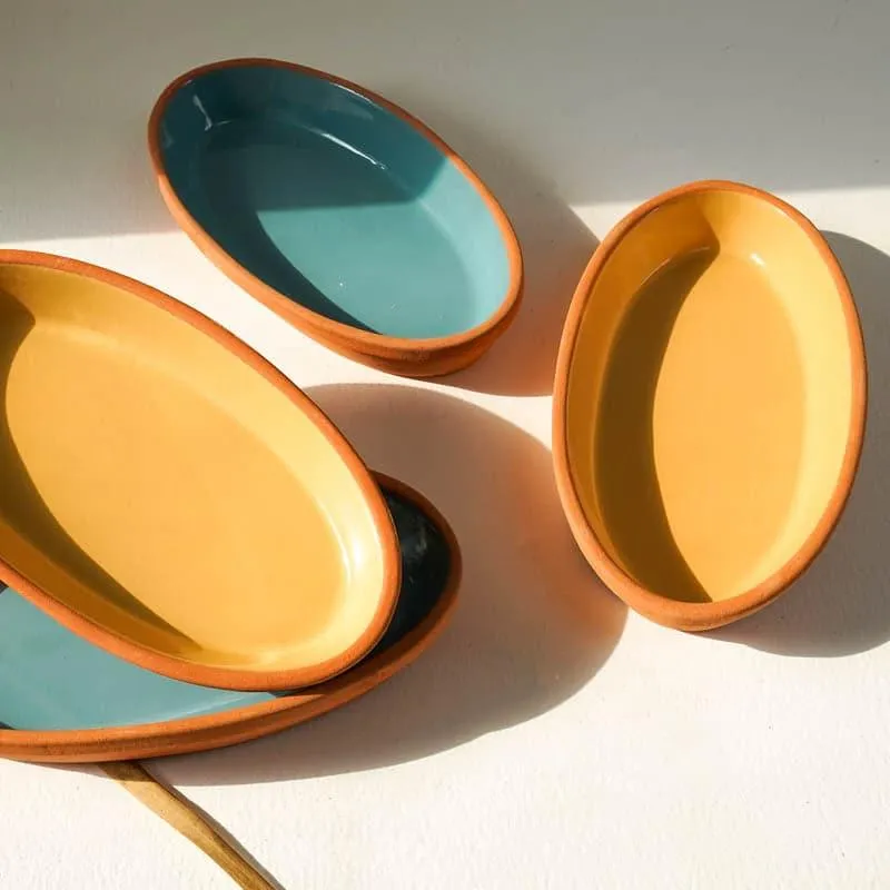 Terracotta Tale Terracotta Platter - Set Of Four media 5