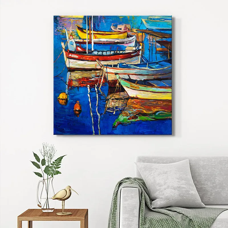 Nautical Boats Wall Painting media 1