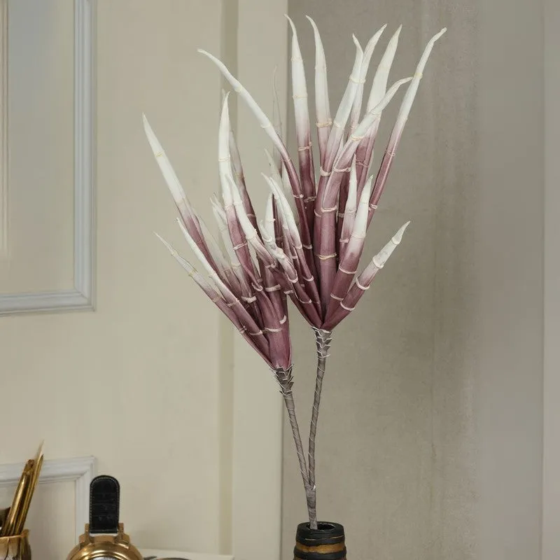 Classic Real Touch Artificial Yucca Foam Flower - Purple media 5