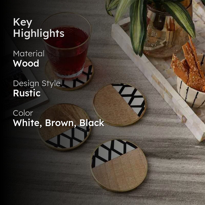 Intertwined Coaster - Set Of Four media 2