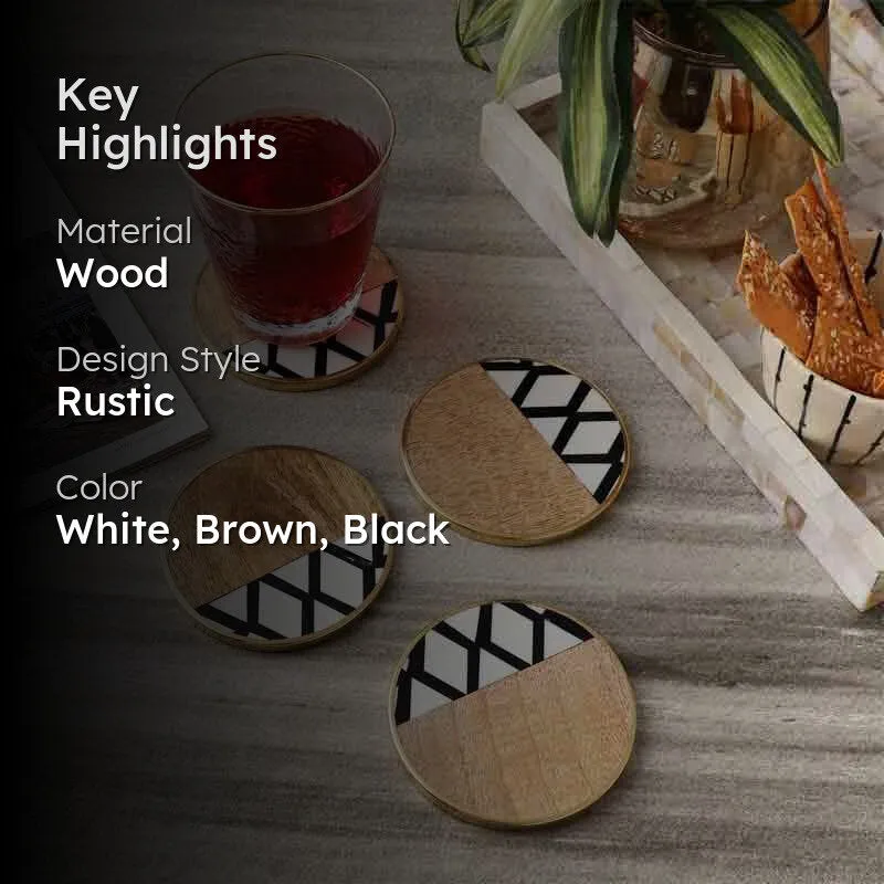 Intertwined Coaster - Set Of Four media 2