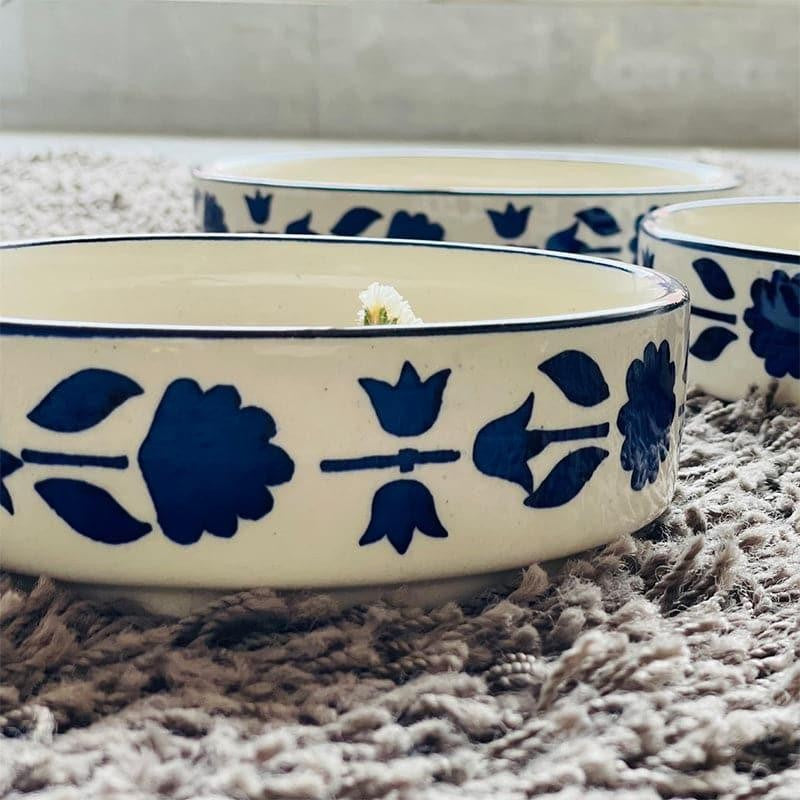 Natana Floral Serving Bowl - Set Of Three media 3