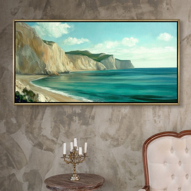 Tideveil Canvas Wall Painting With Frame