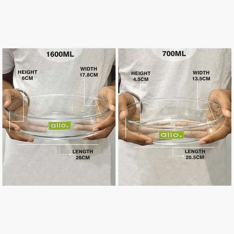 Flame Glass Baking Dish - Set Of Two media 9