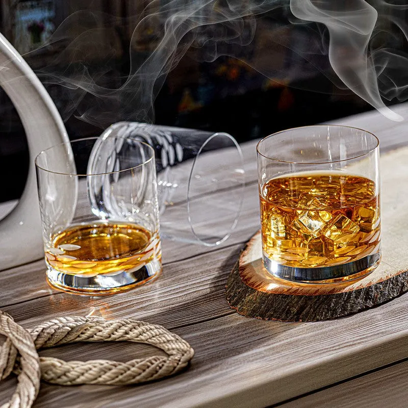 Cutwork Enigma Whiskey Glasses (270 mL Each) - Set Of Two media 5