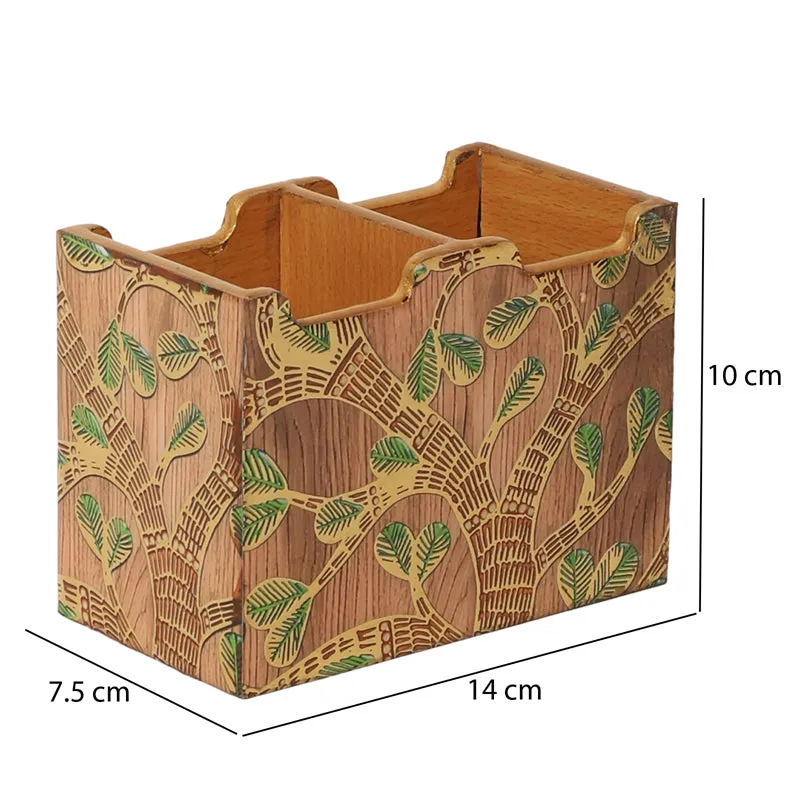 Sona Patta Twin Section Cutlery Holder media 5