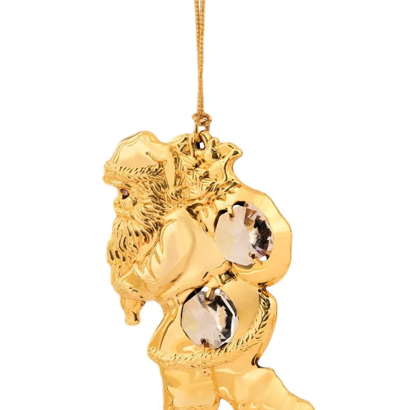 Golden Crown Jewel 24K Gold Plated Mild Steel Showpiece media 5