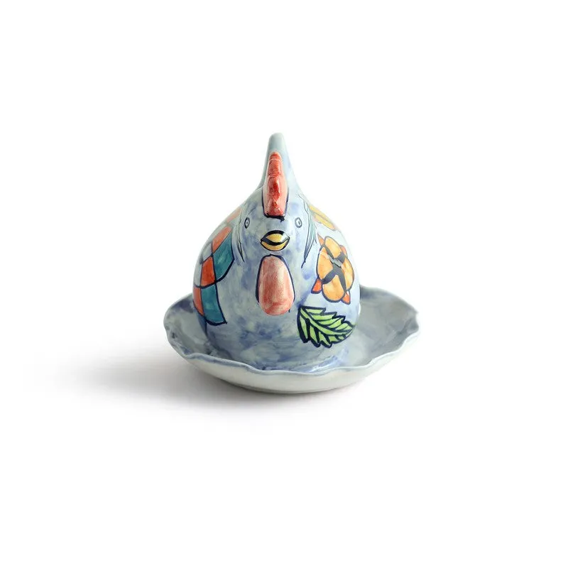 Birdsong Aura Handpainted Tealight Holder media 5