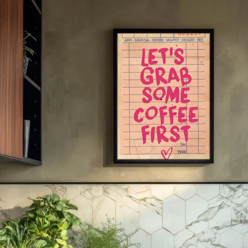 Grab&Go Archival Canvas Wall Art - Black media 3