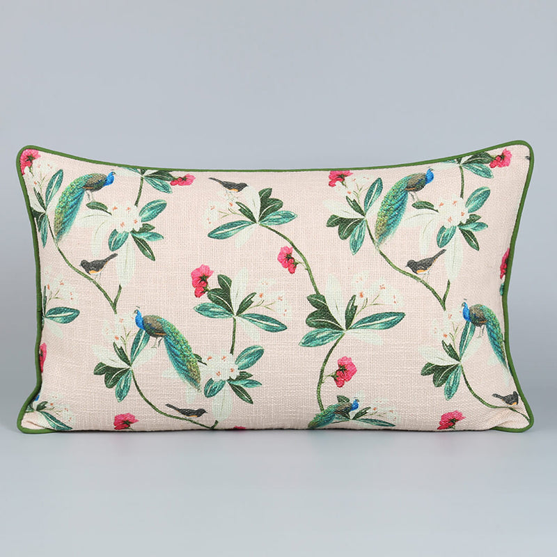 India Circus Regal Myrtle Printed Cotton Cushion Covers - Set Of Two media 4