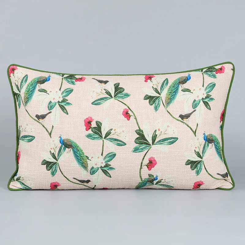 India Circus Regal Myrtle Printed Cotton Cushion Covers - Set Of Two media 4