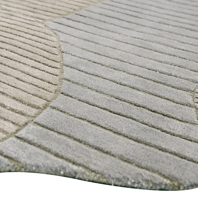 Trezel I Cotton Carpet - Olive Green media 6