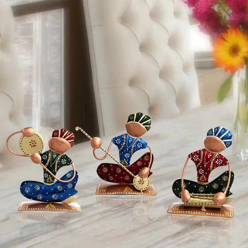 Hand (Painted Musician Iron Set Showpieces) - Set Of Three media 4