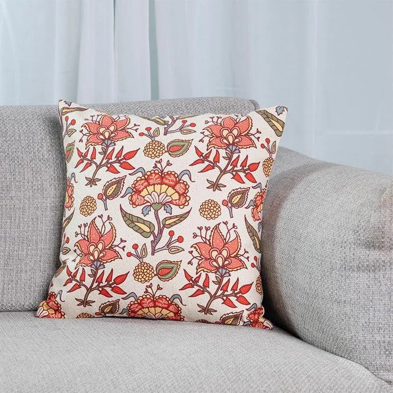 Iranya Floral Cushion Cover media 1