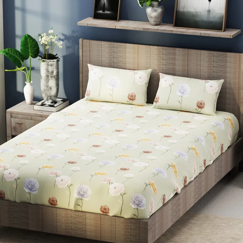 Rosalia Microfiber Bedsheet - 140 GSM media 3