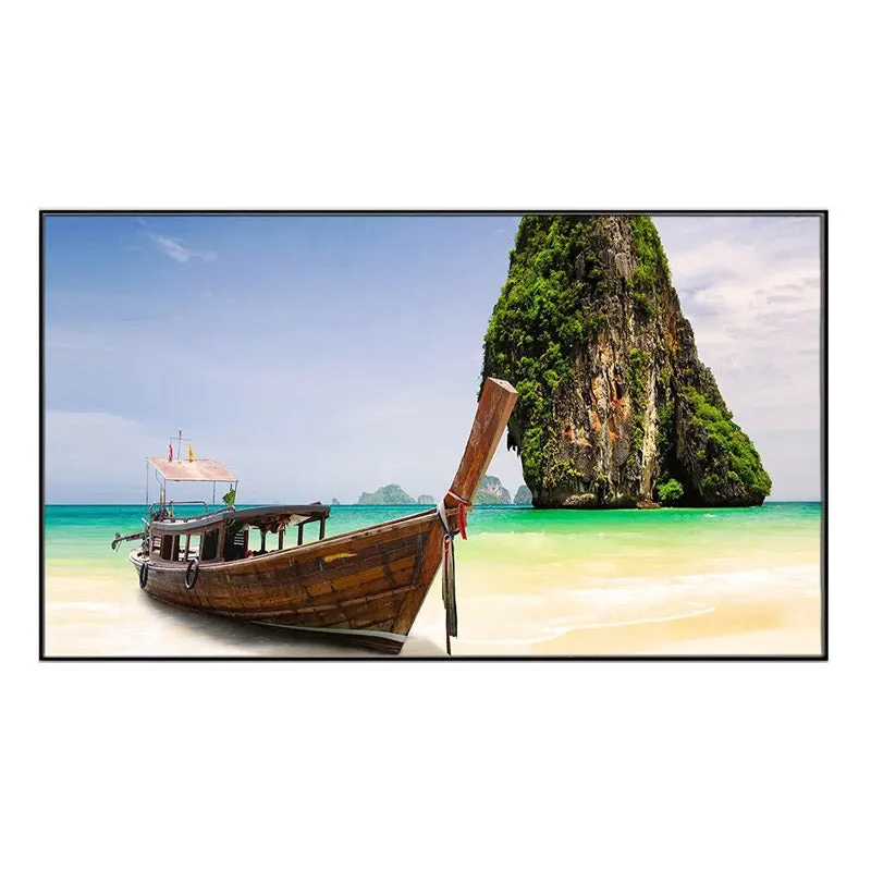 The Lone Island Canvas Wall Painting media 3