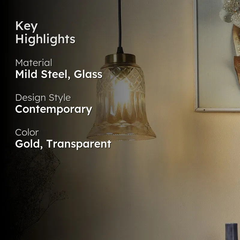 Chalice Elegant Glass Pendant Lamp media 2