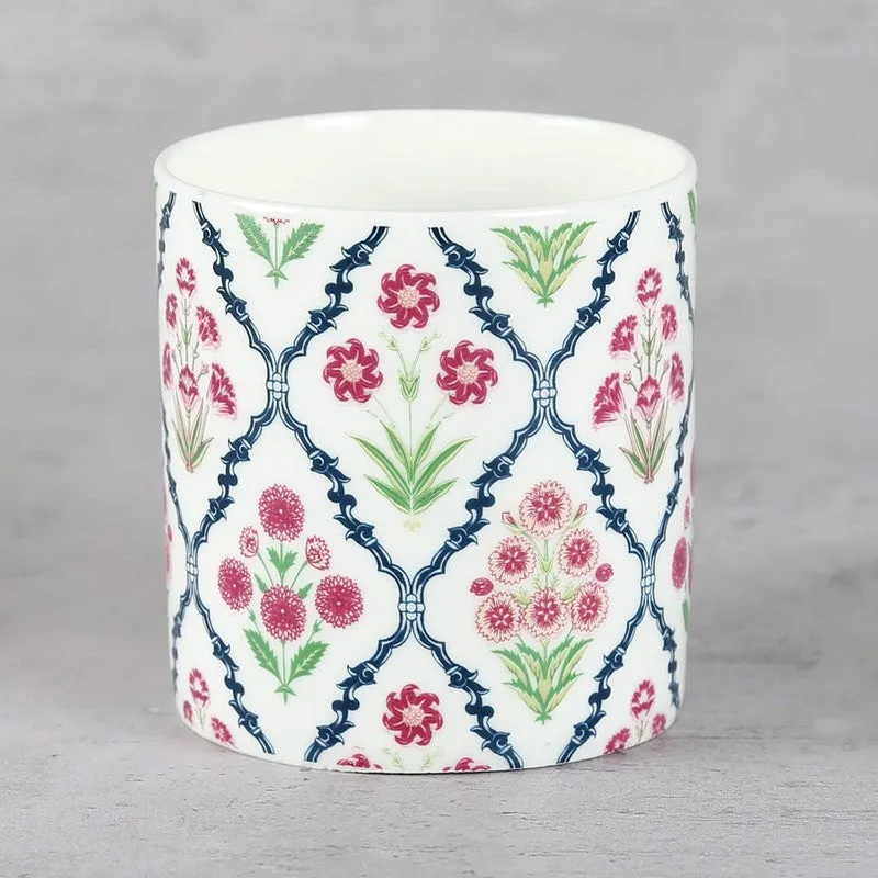 India Circus Floral Fusion Tea Cups (220 mL Each) - Set Of Six media 5