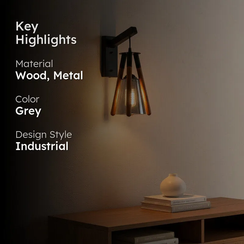 Luma Glow Metal Wall Lamp media 2