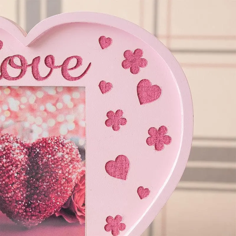 Love Gallery Photo Frame - Pink media 3