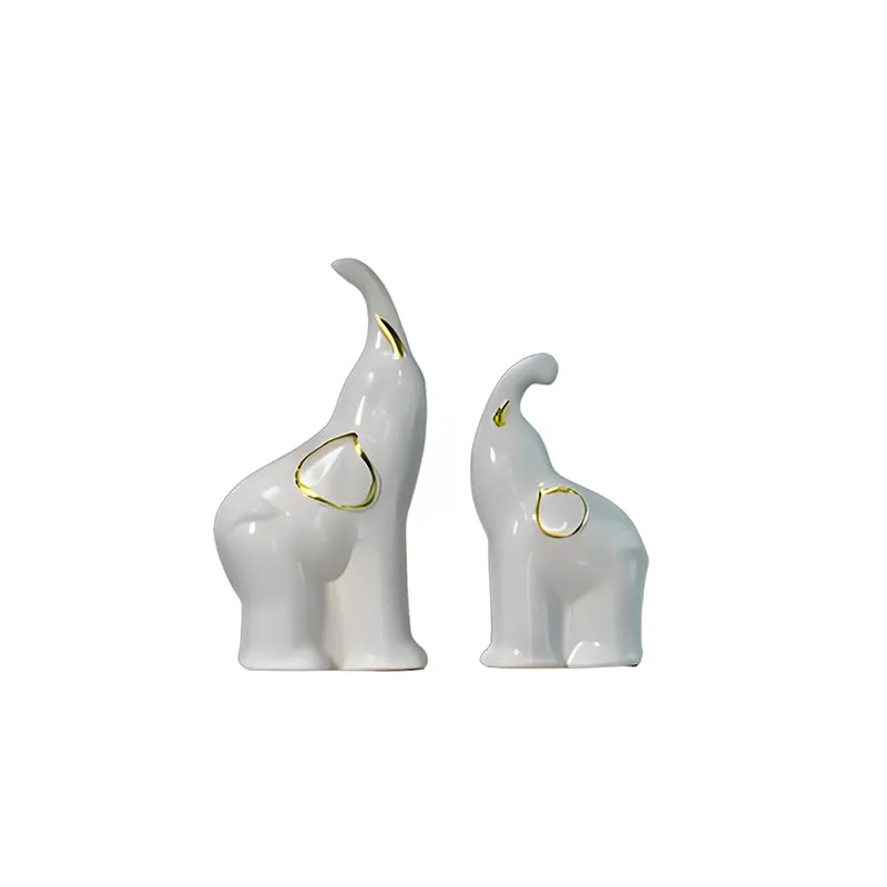 Tusker Trumpet Showpiece - Set Of Two media 7