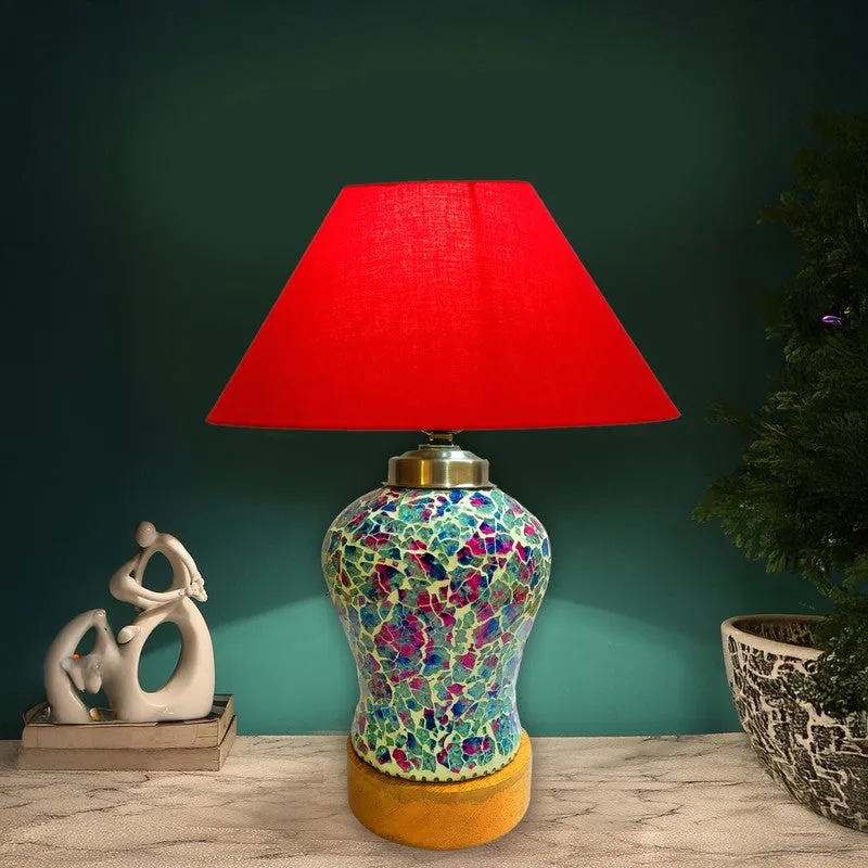 Torra Wooden Table Lamp - Multicolor media 1