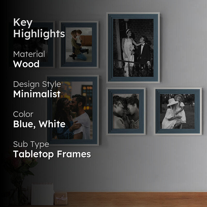 Dinva Photo Frame - Set Of Six media 2