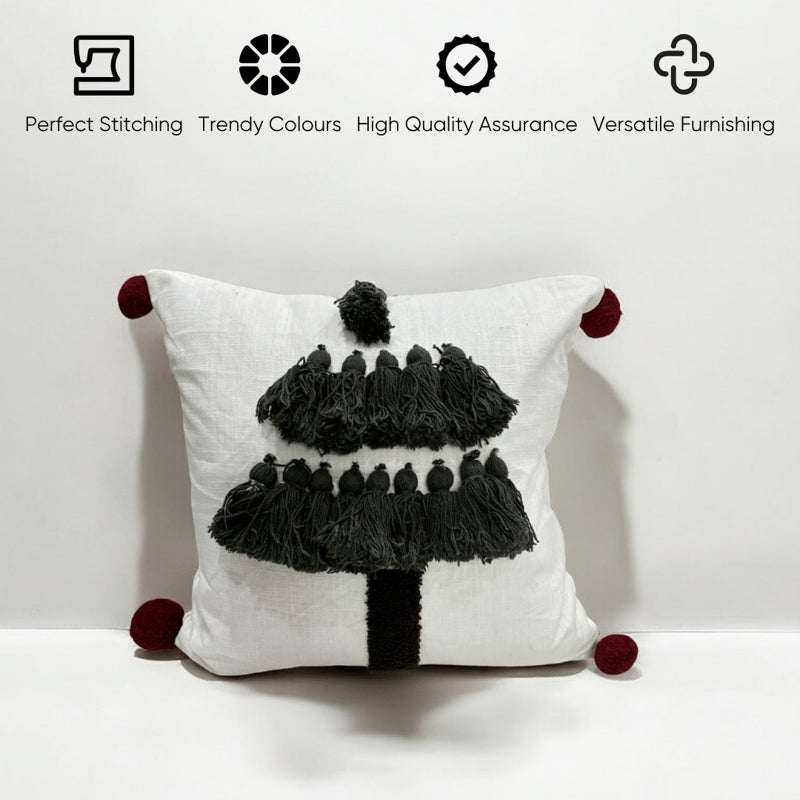 Sable Christmas Cotton Christmas Cushion Cover media 6