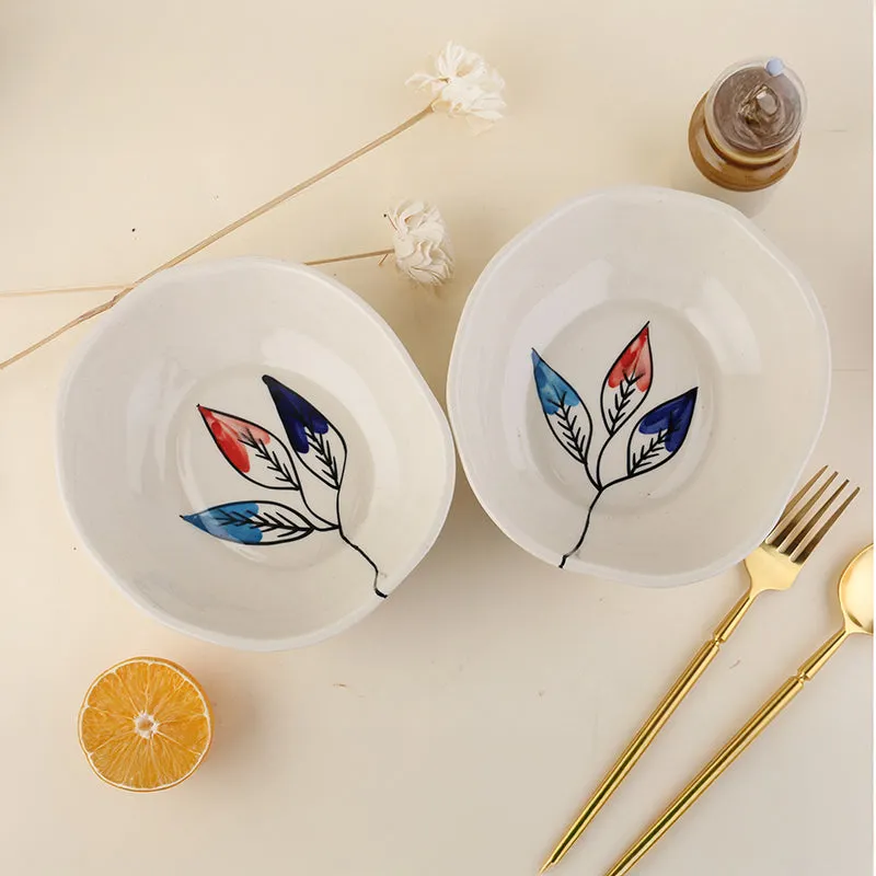Lileafa Ceramic Snack Bowl - 350 mL media 3