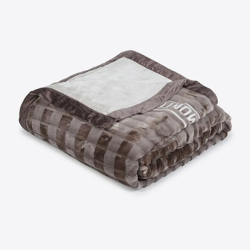 Monte Carlo Velvet Whisper Blanket (Brown) - 720 GSM media 5