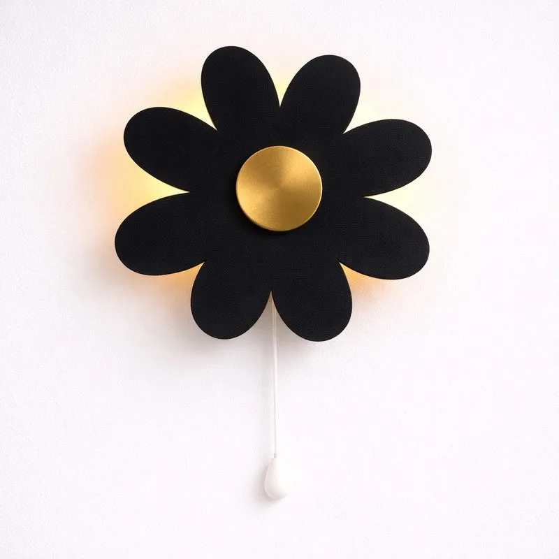 Lumiflora Battery Operated MDF Wall Lamp - Black media 3