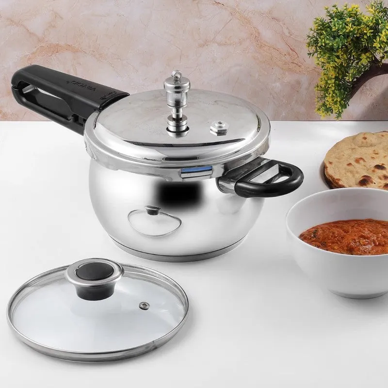 Vinod Morvex Pressure Cooker Stainless Steel - 2500 mL - 3