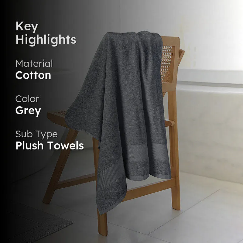 Reign Bath Towel - Steel Grey media 2