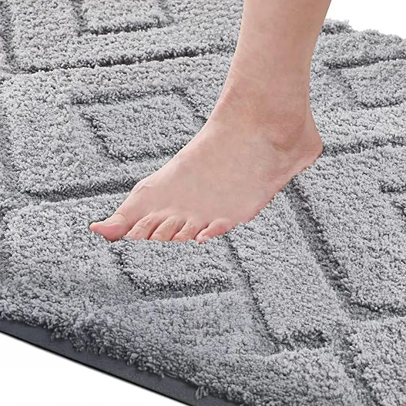 Zella Anti Skid Bath Mat - Grey media 4