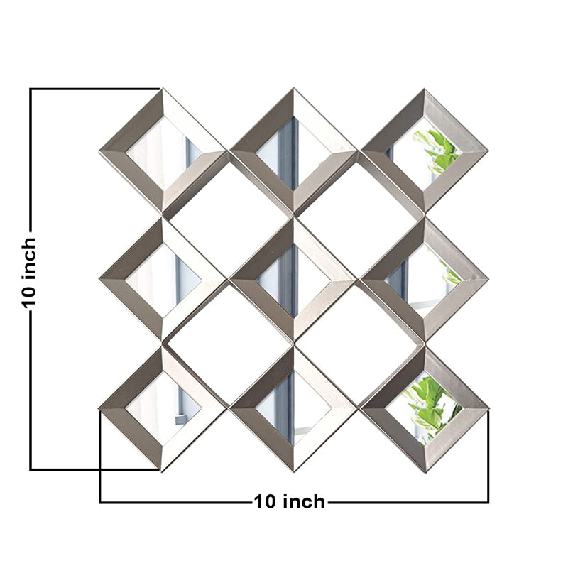 Checkered Affair Decorative Wall Mirror - Set Of Three media 6