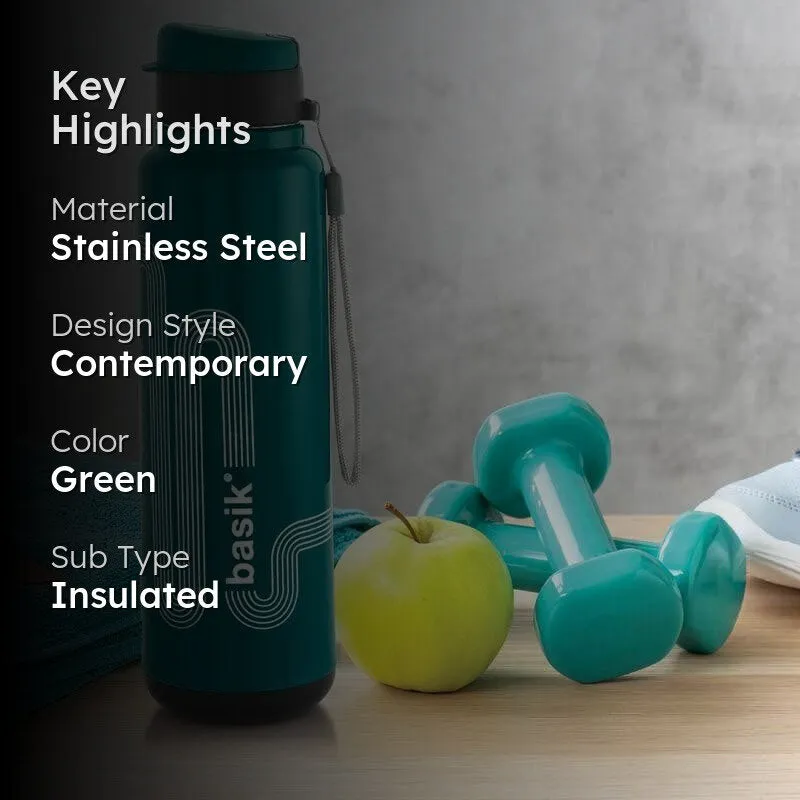 Neve Insulated Bottle (Green) - 700 mL media 2