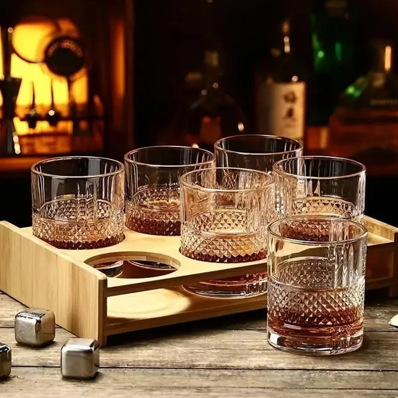 Elegant Minimalist Scotch & Whiskey Glass Set (300 mL) (6 Pieces) - Set Of Six media 3