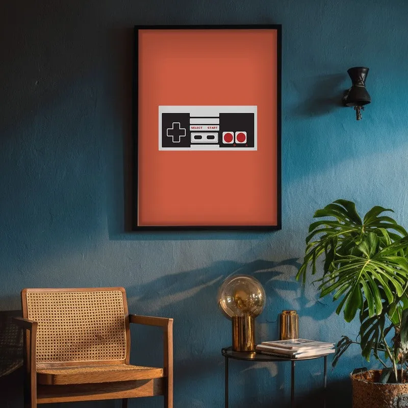 Game Mode Framed Canvas Wall Painting media 4