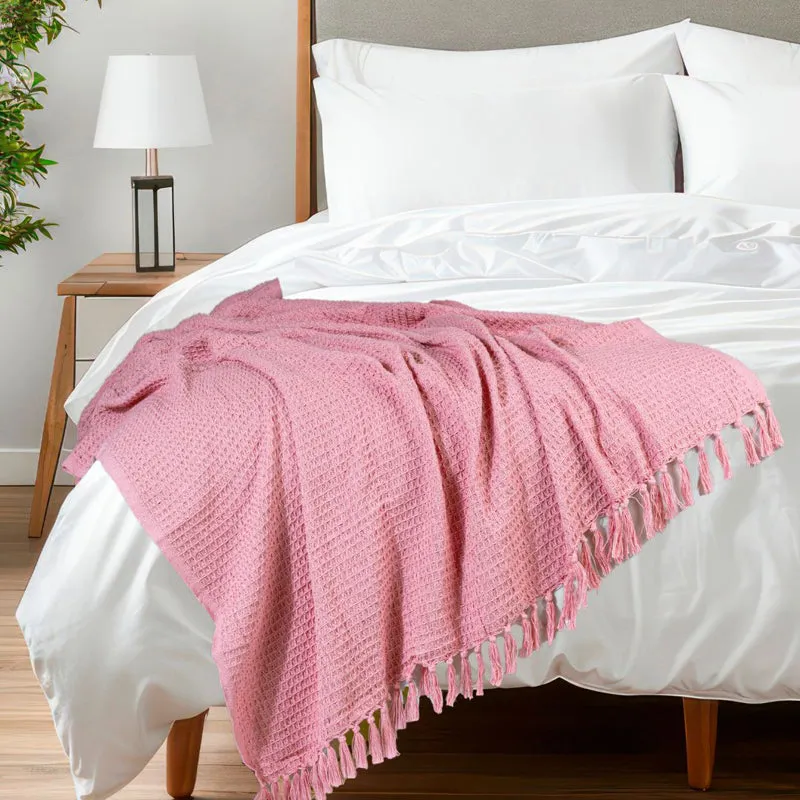 Sunset Curl Throw - Pink media 6