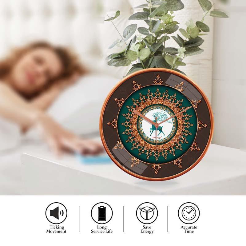 Festive Embossed Wall Clock media 5