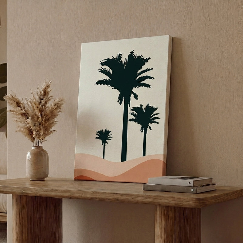 Earthsong Cotton Canvas Wall Painting